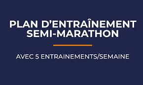 programme de semi marathon