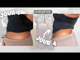 régime détox 3 jours 3 kilos