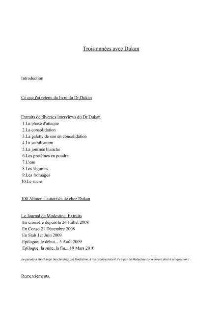 perdre 5 kilos en 10 jours avec dukan