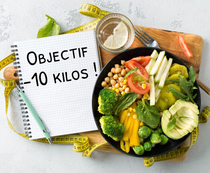 perdre 10 kilos en trois mois