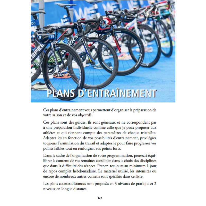 organisation entraînement triathlon